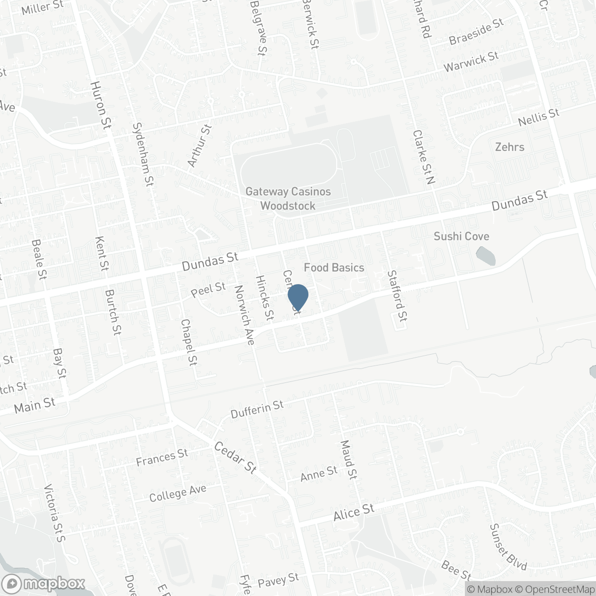 47 CENTRE STREET, Woodstock, Ontario N4S 3X8